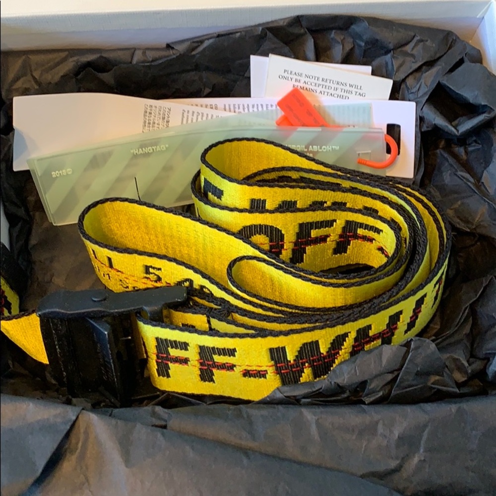 Off white belt
